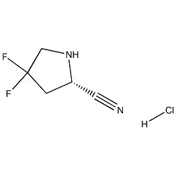 (S)-4,4-дифторпирролидин-2-карбонитрила гидрохлорид № CAS:869489-04-3